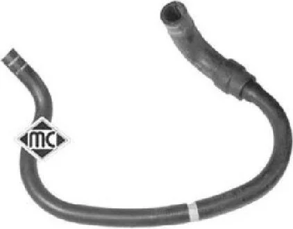 Патрубок системы отопления Peugeot Boxer/Citroen Jumper 2.5D  Metalcaucho 08929