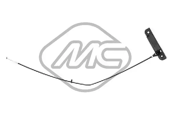Ручка зсувних дверей внутрішня Connect 02- Пр Metalcaucho 43588 (фото 1)