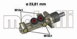 Циліндр гальмівний головний Metelli 05-0222