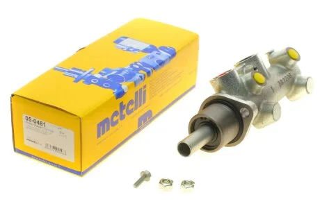 Цилиндр тормозной (главный) METELLI Metelli 05-0481