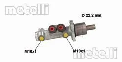 Циліндр гальмівний головний Metelli 05-0598