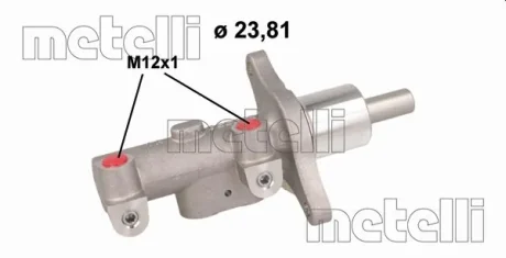 Циліндр гальмівний головний Metelli 05-1137