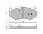 Комплект тормозных колодок (дисковых) METELLI Metelli 22-0014-0 (фото 2)
