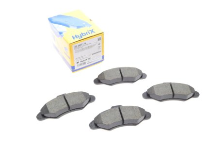 Комплект тормозных колодок (дискових) Metelli 22-0071-0