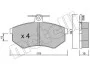 Комплект тормозных колодок (дисковых) METELLI Metelli 22-0148-0 (фото 2)