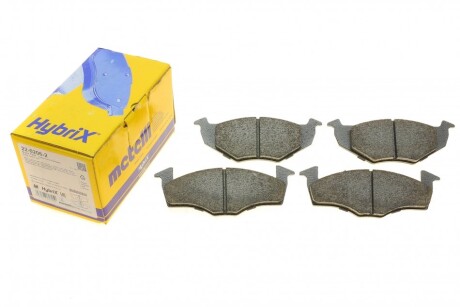 Комплект тормозных колодок (дискових) Metelli 22-0206-2