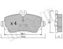Комплект тормозных колодок (дисковых) METELLI Metelli 22-0310-0 (фото 2)