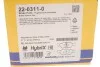 Комплект тормозных колодок (дисковых) METELLI Metelli 22-0311-0 (фото 11)