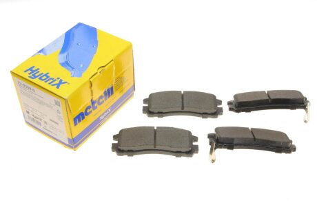 Комплект тормозных колодок (дисковых) Metelli 22-0398-0