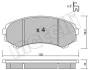 Комплект тормозных колодок (дисковых) METELLI Metelli 22-0399-0 (фото 2)
