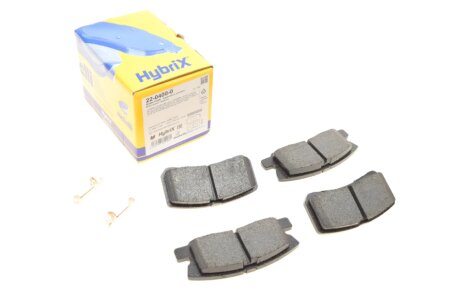 Комплект тормозных колодок (дисковых) Metelli 22-0400-0