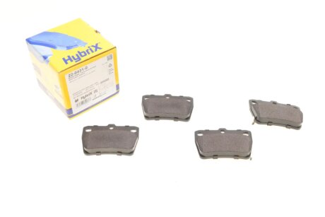 Комплект тормозных колодок (дисковых) Metelli 22-0431-0