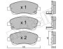 Комплект тормозных колодок (дискових) Metelli 22-0450-0 (фото 9)