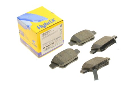 Комплект тормозных колодок (дисковых) Metelli 22-0451-0