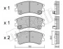 Комплект тормозных колодок (дисковых) METELLI Metelli 22-0476-0 (фото 3)