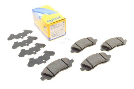 Комплект тормозных колодок из 4 шт. дисков Metelli 22-0481-0