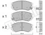 Комплект тормозных колодок (дисковых) METELLI Metelli 22-0503-0 (фото 2)