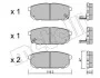 Комплект тормозных колодок (дисковых) METELLI Metelli 22-0516-0 (фото 2)