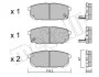 Комплект тормозных колодок (дисковых) METELLI Metelli 22-0516-0 (фото 3)