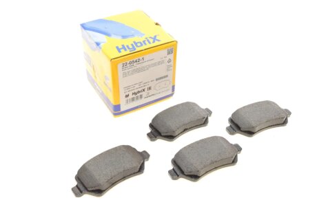 Комплект тормозных колодок (дисковых) Metelli 22-0542-1