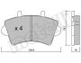 Комплект тормозных колодок (дисковых) METELLI Metelli 22-0545-0 (фото 2)
