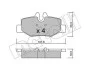 Комплект тормозных колодок (дисковых) Metelli 22-0576-0 (фото 2)