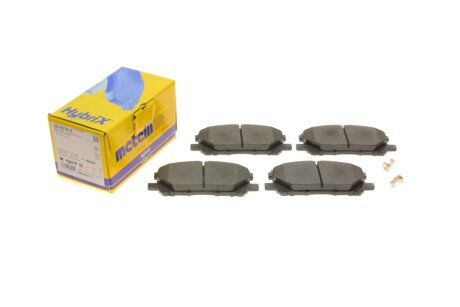 Комплект тормозных колодок (дискових) Metelli 22-0618-0