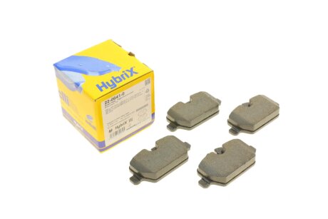 Комплект тормозных колодок (дисковых) Metelli 22-0641-0