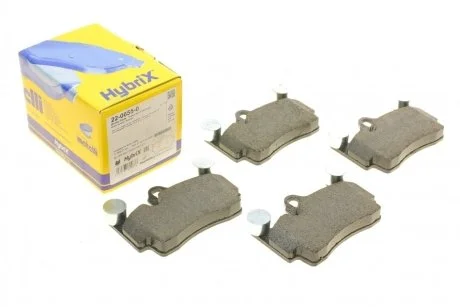Комплект гальмівних колодок (дискових) METELLI Metelli 22-0655-0
