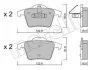 Комплект тормозных колодок (дисковых) METELLI Metelli 22-0688-0 (фото 2)