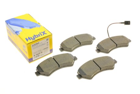 Комплект тормозных колодок (дисковых) Metelli 22-0709-0