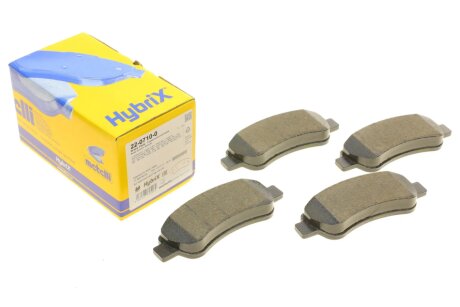 Комплект тормозных колодок (дисковых) Metelli 22-0710-0