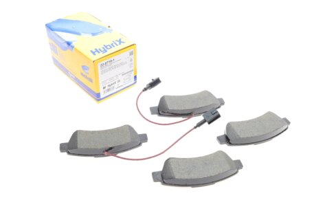 Комплект тормозных колодок (дисковых) Metelli 22-0710-1