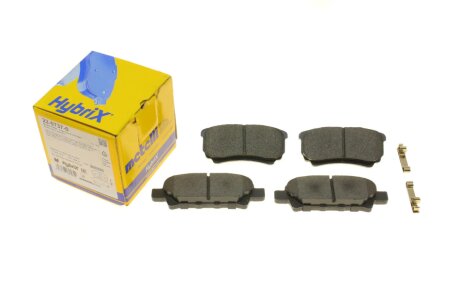 Комплект тормозных колодок (дисковых) Metelli 22-0737-0