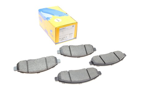 Комплект тормозных колодок (дискових) Metelli 22-0743-1