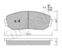 Комплект тормозных колодок (дисковых) METELLI Metelli 22-0766-0 (фото 2)