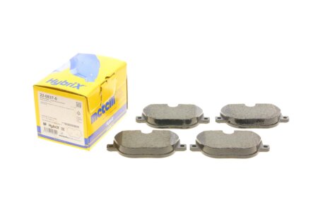Комплект тормозных колодок (дисковых) Metelli 22-0837-0