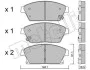 Комплект тормозных колодок (дисковых) METELLI Metelli 22-0839-0 (фото 2)