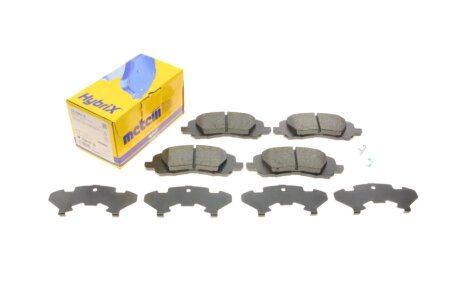 Комплект тормозных колодок (дискових) Metelli 22-0861-0