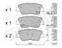 Комплект тормозных колодок (дисковых) METELLI Metelli 22-0886-0 (фото 2)