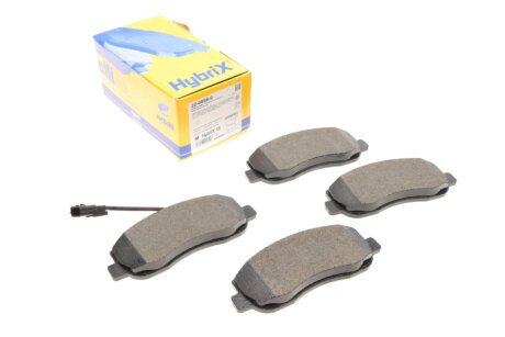 Комплект тормозных колодок (дисковых) Metelli 22-0898-0