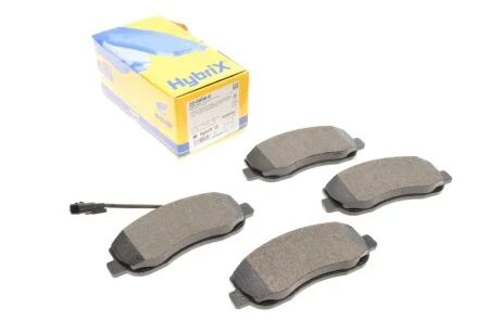 Комплект тормозных колодок (дисковых) Metelli 22-0898-0