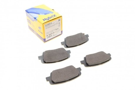 Комплект тормозных колодок (дисковых) Metelli 22-0901-0