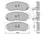 Комплект тормозных колодок (дисковых) METELLI Metelli 22-0903-0 (фото 2)