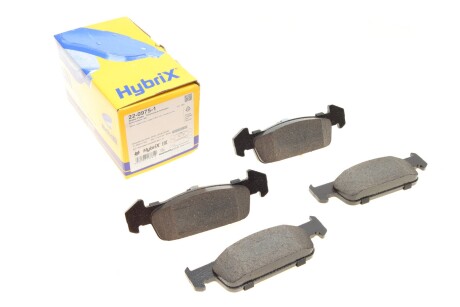 Комплект гальмівних колодок з 4 шт. дисків Metelli 22-0975-1