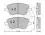 Комплект тормозных колодок (дисковых) METELLI Metelli 22-0976-0 (фото 2)
