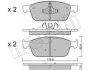 Комплект тормозных колодок (дисковых) METELLI Metelli 22-0989-0 (фото 2)