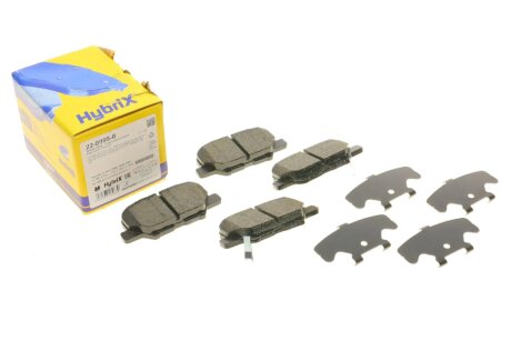 Комплект гальмівних колодок (дискових) Metelli 22-0995-0