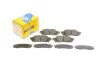 Комплект тормозных колодок (дискових) Metelli 22-1041-0 (фото 1)