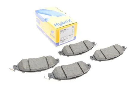 Комплект тормозных колодок (дисковых) Metelli 22-1045-0